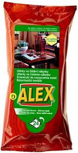 Alex Ubrousky na dřevo 24ks | Čistící a mycí prostředky - Speciální čističe - Přípravky - dřevo, pl.podlahy, nábytek